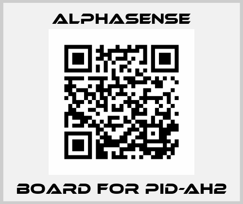 Board for PID-AH2 Alphasense