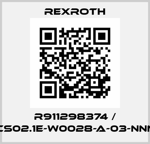 R911298374 / HCS02.1E-W0028-A-03-NNNN Rexroth