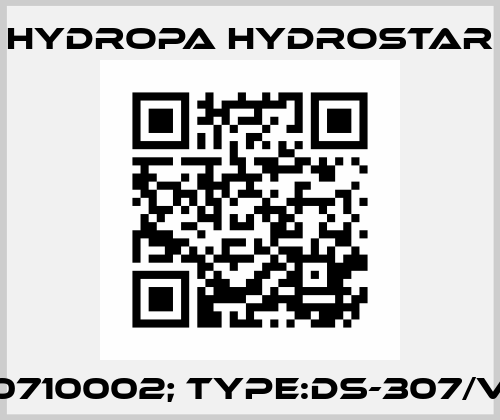 P/N:30710002; Type:DS-307/V2-100 Hydropa
