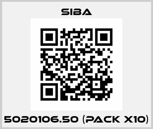 5020106.50 (pack x10) Siba