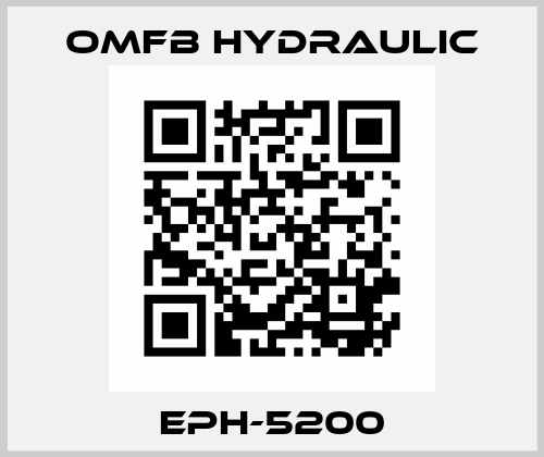 EPH-5200 OMFB Hydraulic