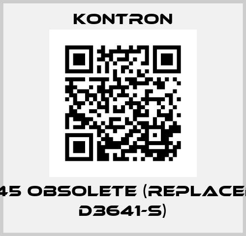 KTQ45 OBSOLETE (REPLACED BY D3641-S) Kontron