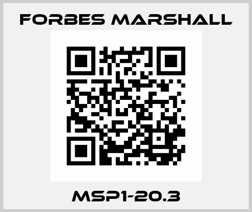 MSP1-20.3 FORBES MARSHALL
