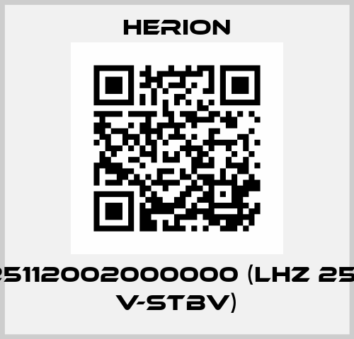 4525112002000000 (LHZ 25-OD V-STBV) Herion