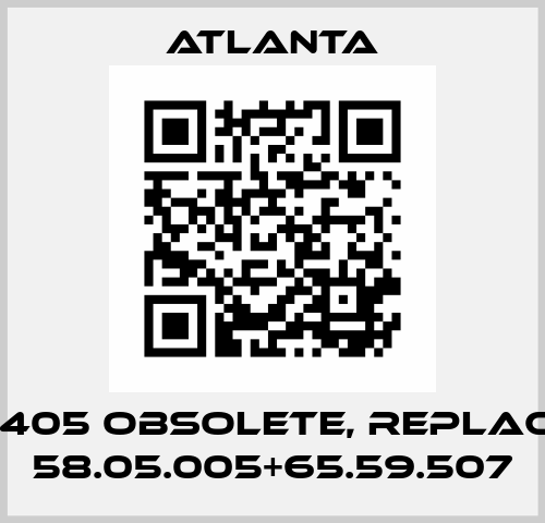 58 45 405 obsolete, replaced by 58.05.005+65.59.507 ATLANTA