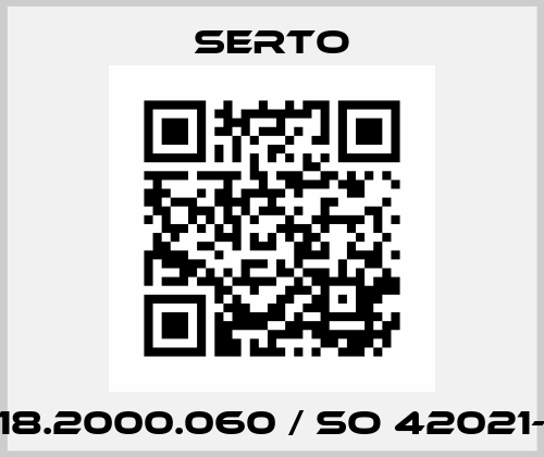 018.2000.060 / SO 42021-6 Serto