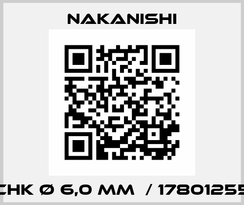 CHK Ø 6,0 mm  / 17801255 Nakanishi