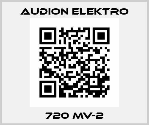 720 MV-2 Audion Elektro