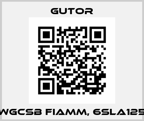 WGCSB FIAMM, 6SLA125 Gutor
