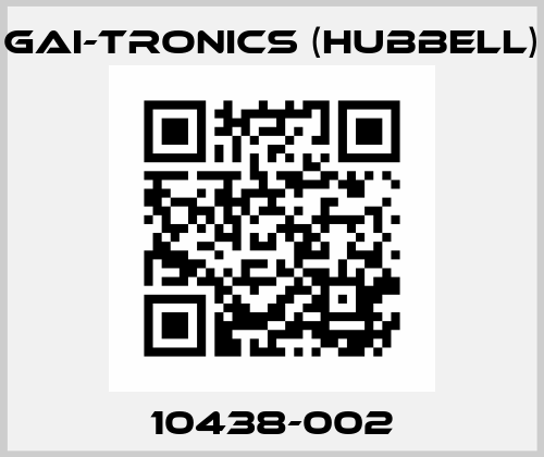 10438-002 GAI-Tronics (Hubbell)
