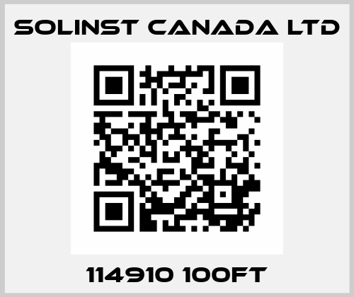 114910 100ft Solinst Canada Ltd