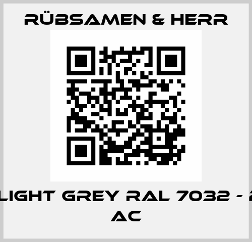 LS 2 Light grey RAL 7032 - 230V AC Rübsamen & Herr