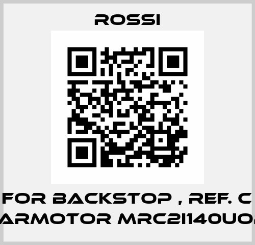 SHIM FOR BACKSTOP , REF. C , FOR GEARMOTOR MRC2I140UO2A Rossi