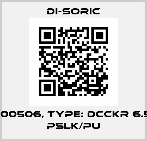 p/n: 200506, Type: DCCKR 6.5 V 1.5 PSLK/PU Di-Soric