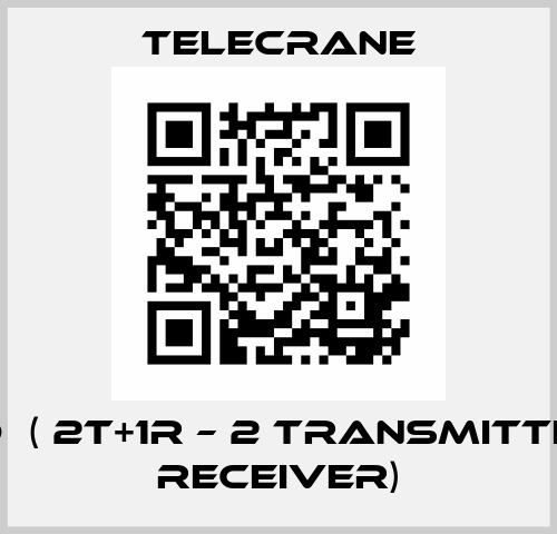 F21-4D  ( 2T+1R – 2 transmitters + 1 receiver) Telecrane
