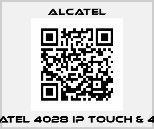 Alcatel 4028 IP Touch & 4028 Alcatel