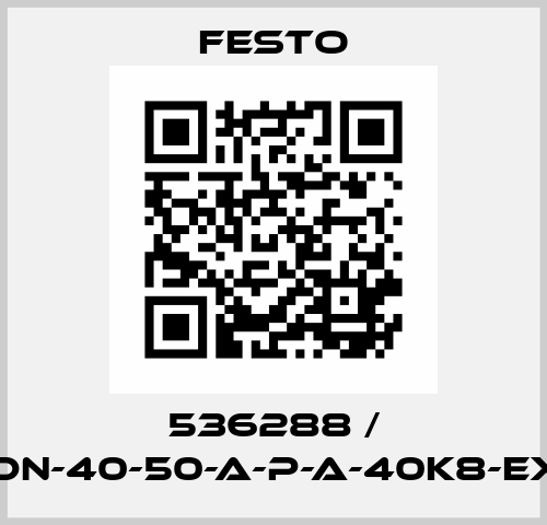 536288 / ADN-40-50-A-P-A-40K8-EX4 Festo