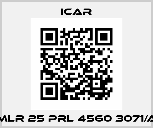 MLR 25 PRL 4560 3071/A Icar