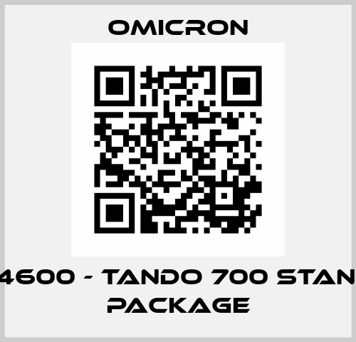 VE004600 - TANDO 700 Standard Package Omicron