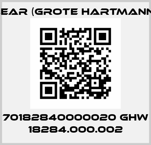 70182840000020 GHW 18284.000.002 Lear (Grote Hartmann)