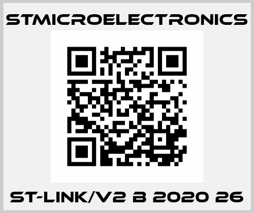 ST-LINK/V2 B 2020 26 STMicroelectronics