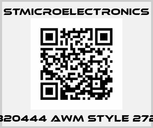 E320444 AWM STYLE 2725 STMicroelectronics
