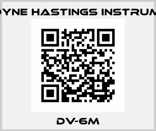 DV-6M Teledyne Hastings instruments