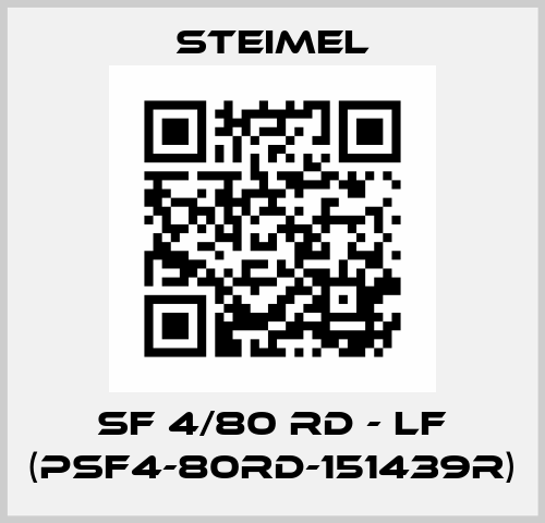 SF 4/80 RD - LF (PSF4-80RD-151439R) Steimel