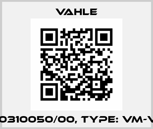 P/n: 0310050/00, Type: VM-VS1-K Vahle