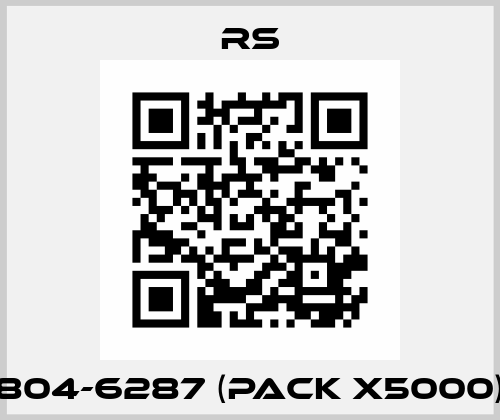 804-6287 (pack x5000) RS