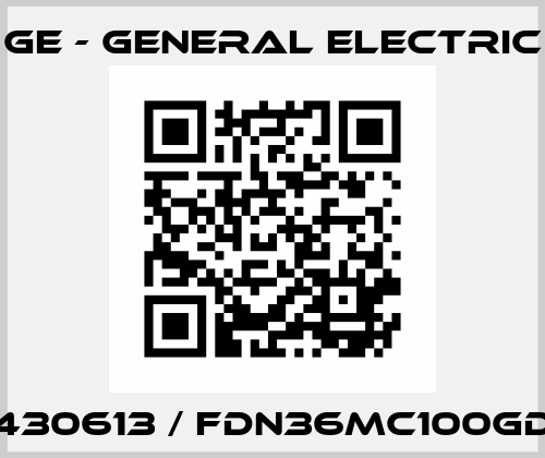 430613 / FDN36MC100GD GE - General Electric