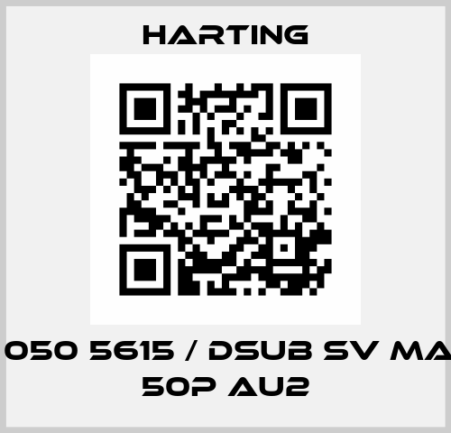 09 67 050 5615 / DSUB SV MA TSDC 50P AU2 Harting