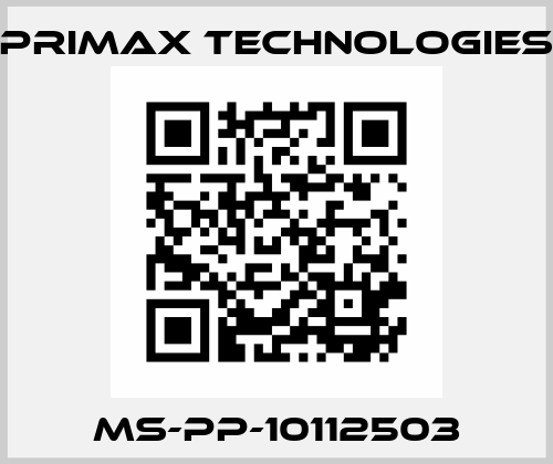 MS-PP-10112503 Primax Technologies