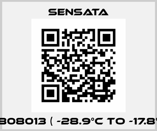 15808013 ( -28.9°C TO -17.8°C) Sensata