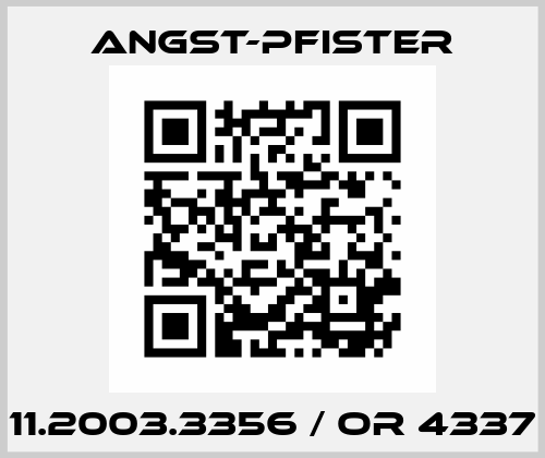 11.2003.3356 / OR 4337 Angst-Pfister