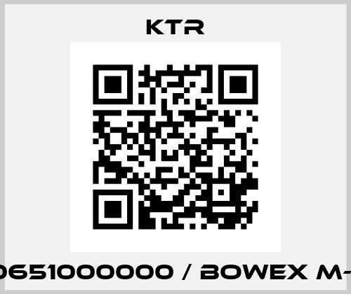 010651000000 / Bowex M-65 KTR