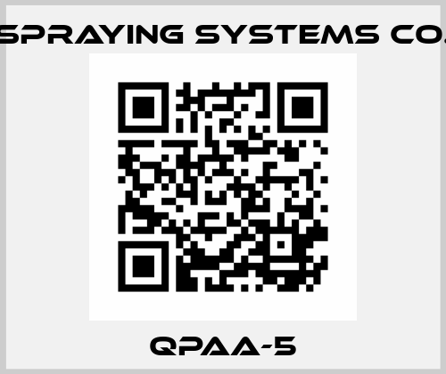 QPAA-5 Spraying Systems Co.