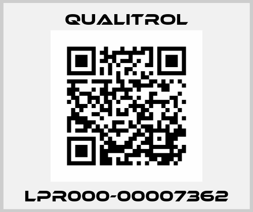 LPR000-00007362 Qualitrol
