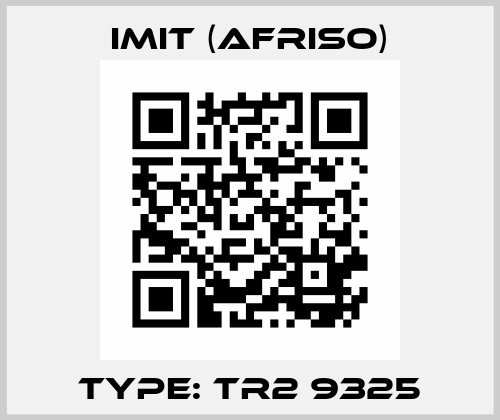 TYPE: TR2 9325 IMIT (Afriso)