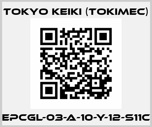 EPCGL-03-A-10-Y-12-S11C Tokyo Keiki (Tokimec)