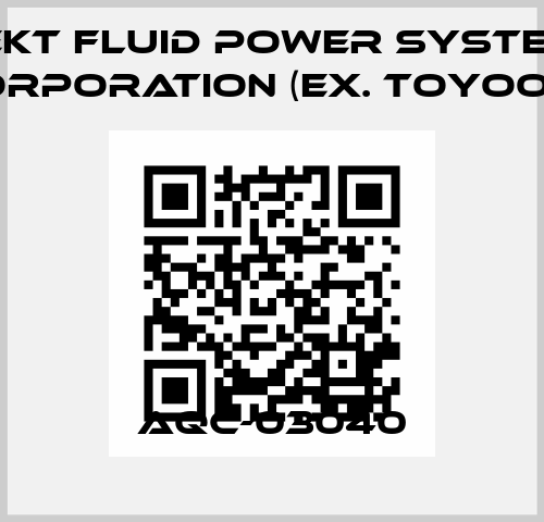 AQC-03040 JTEKT FLUID POWER SYSTEMS CORPORATION (ex. Toyooki)
