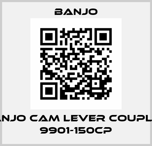 BANJO CAM LEVER COUPLER 9901-150CP Banjo