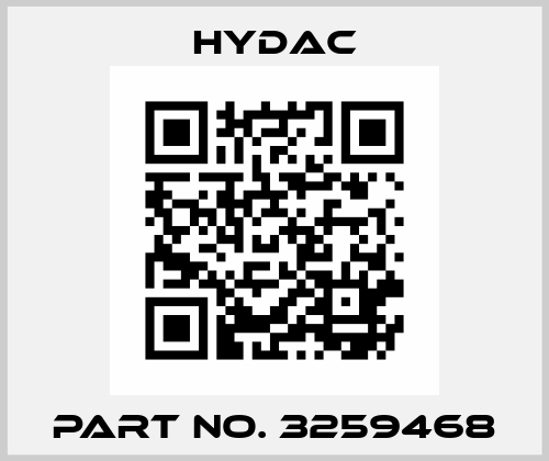 Part No. 3259468 Hydac