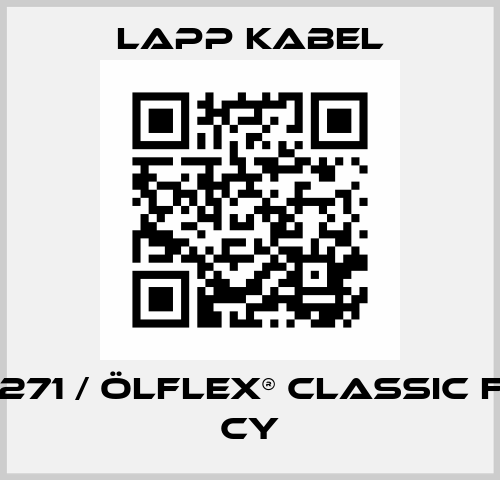 0026271 / ÖLFLEX® CLASSIC FD 810 CY Lapp Kabel