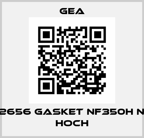 100022656 gasket NF350H NBR-HT HOCH Gea
