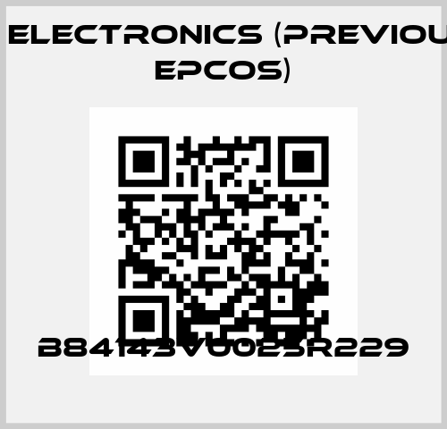 B84143V0025R229 TDK Electronics (previously EPCOS)
