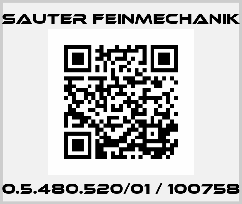 0.5.480.520/01 / 100758 Sauter Feinmechanik