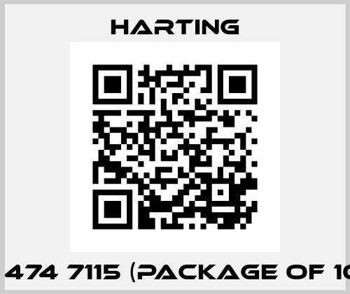 09 47 474 7115 (package of 10 pcs) Harting