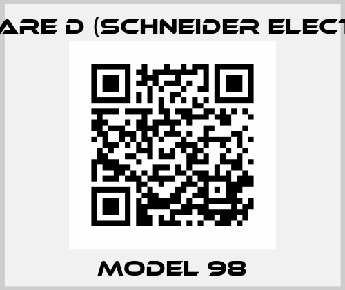 MODEL 98 Square D (Schneider Electric)