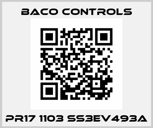 PR17 1103 SS3EV493A Baco Controls